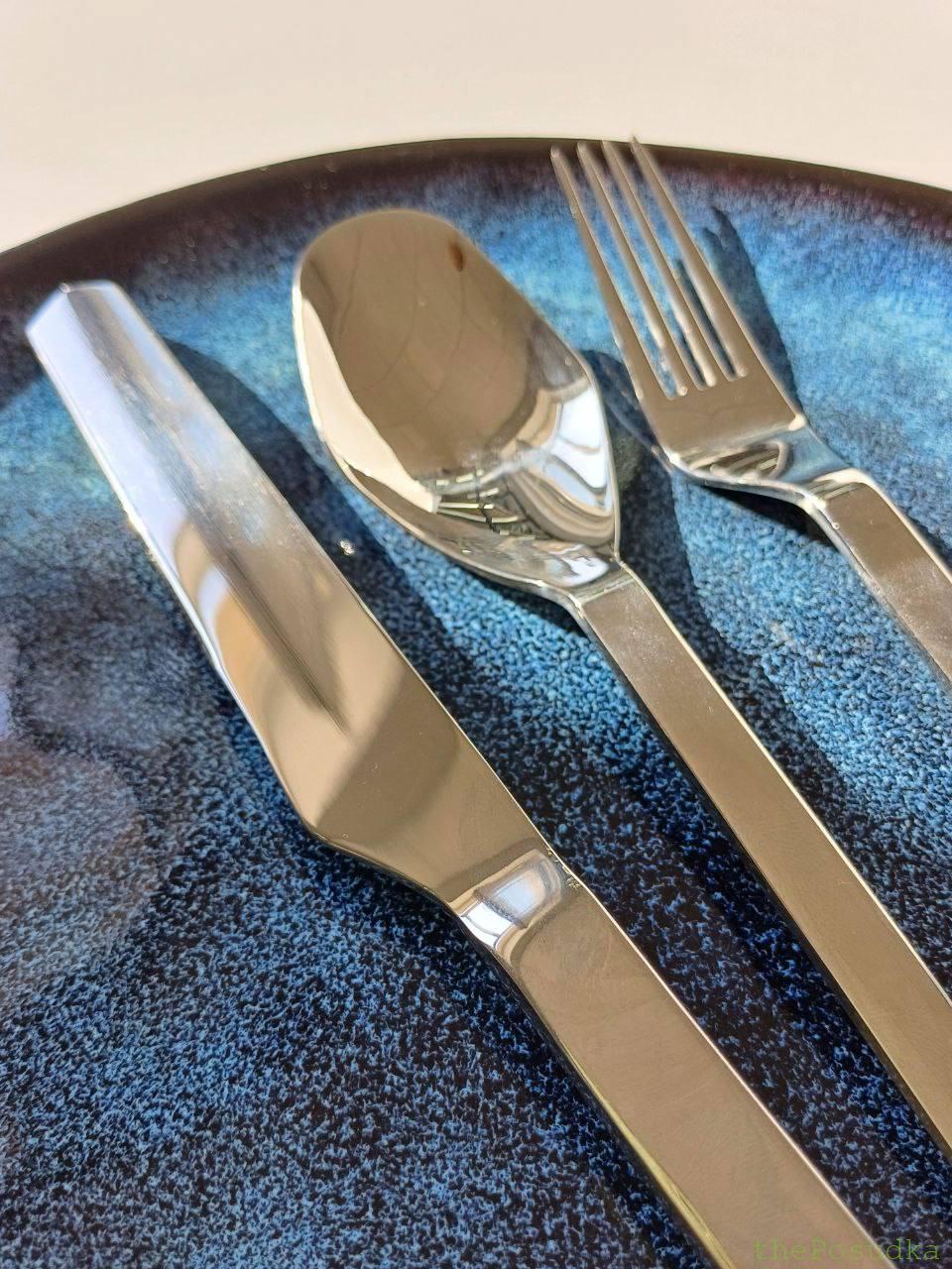 Ложка Olens "Дзеркальне срібло", 20,7 см Зображення 2 – thePosudka Ложка Olens "Дзеркальне срібло", 20,7 см - Зображення 2