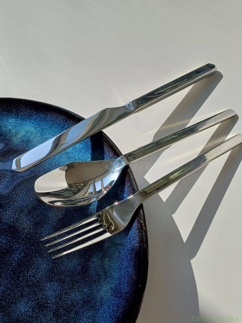 Ложка Olens "Дзеркальне срібло", 20,7 см Зображення 4 – thePosudka Ложка Olens "Дзеркальне срібло", 20,7 см - Зображення 4