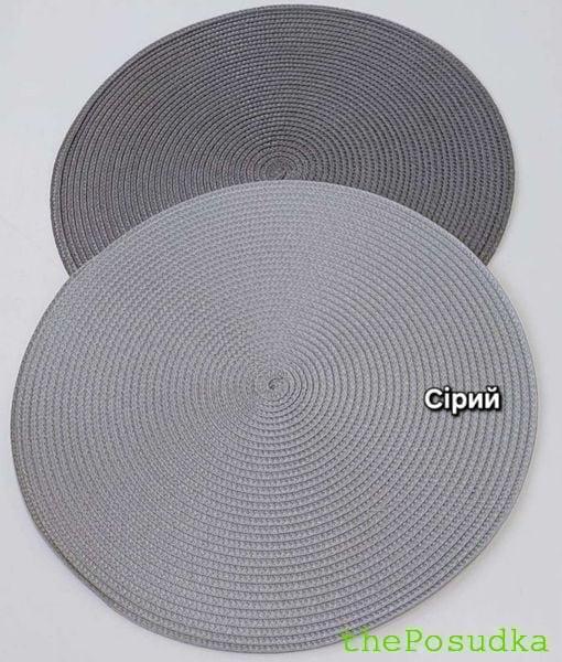 Підтарільник 38 см Olens "Сірий" Зображення 2 – thePosudka Підтарільник 38 см Olens "Сірий" - Зображення 2