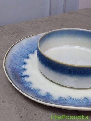 Тарілка 27 см Olens "Білий камінь"