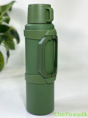 Термос Olens "Сержант", 1200 мл, 102-347 Утримання тепла: до 12 годин