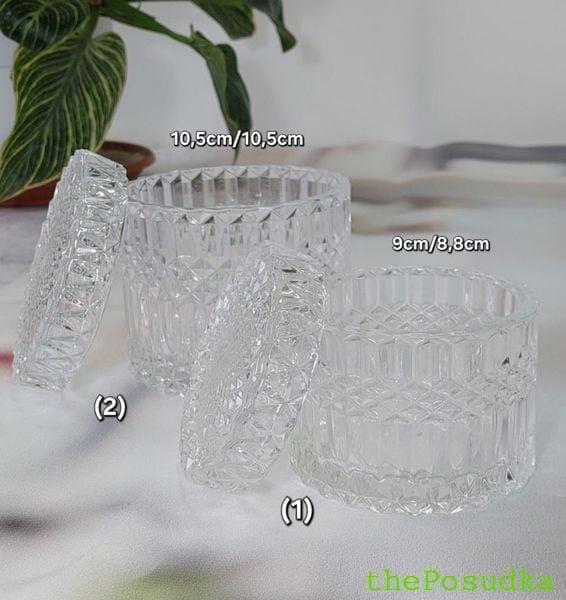 Цукорниця 9х8,8 см Olens "Прозоре задзеркалля", мала Зображення 5 – thePosudka Цукорниця 9х8,8 см Olens "Прозоре задзеркалля", мала - Зображення 5