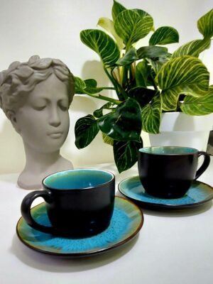 Набір 4 чашки і 4 блюдця Olens "Голандія", 200 мл