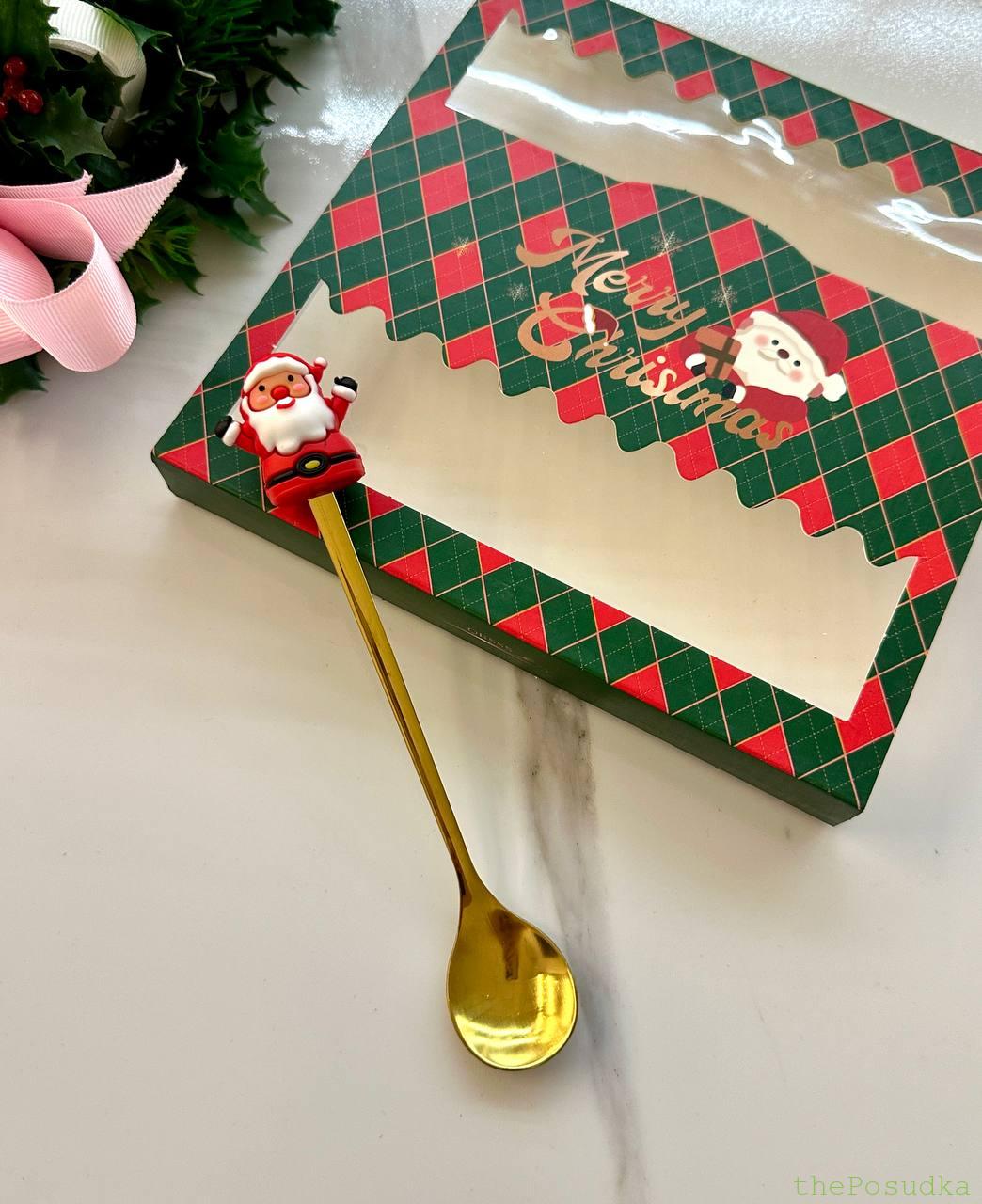 Набір Столових Приборів "Новорічні пригоди" 3 ложки + 3 виделки Зображення 2 – thePosudka Набір Столових Приборів "Новорічні пригоди" 3 ложки + 3 виделки - Зображення 2