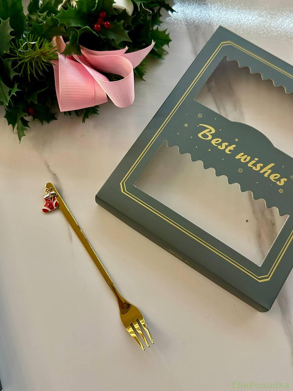 Набір столових приборів "Найкращі побажання" 2 ложки + 2 виделки Зображення 3 – thePosudka Набір столових приборів "Найкращі побажання" 2 ложки + 2 виделки - Зображення 3