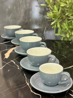 Набір 6 чашок з блюдцями "Саммер"