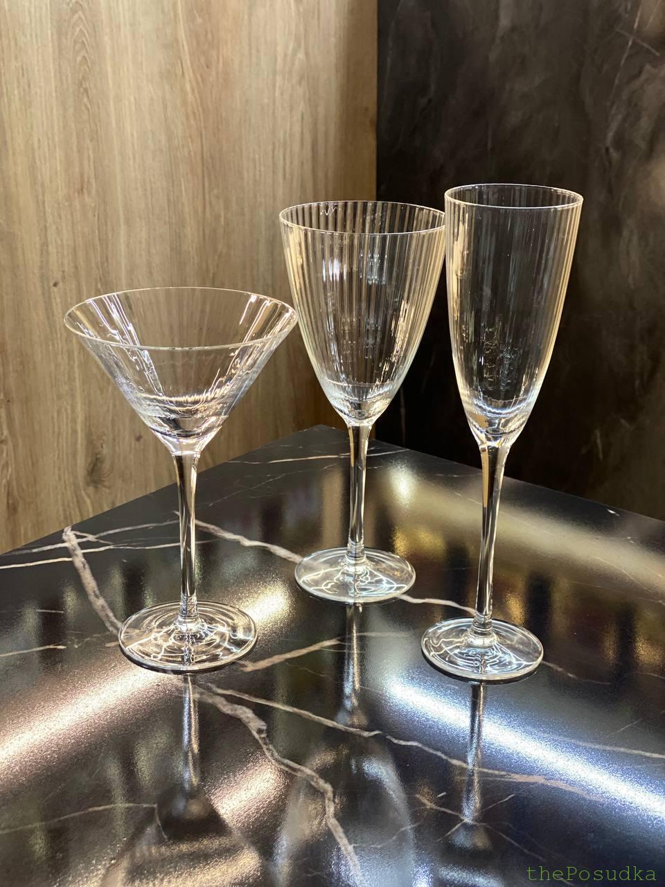 Набір 6 Келихів для Шампанського "Слайсі" 260 мл Зображення 6 – thePosudka Набір 6 Келихів для Шампанського "Слайсі" 260 мл - Зображення 6