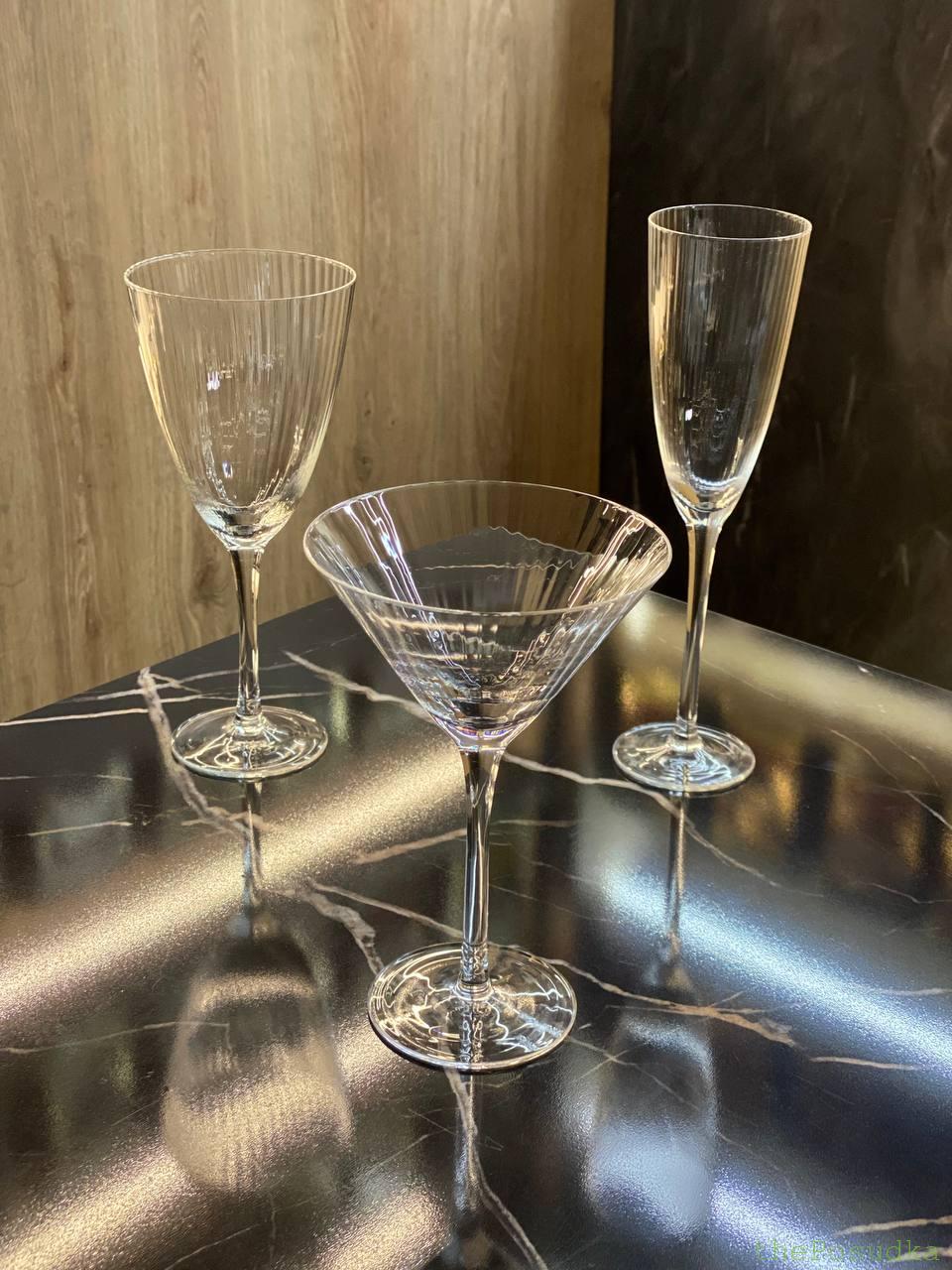 Набір 6 Келихів для Мартіні "Бергамо" 290 мл Зображення 7 – thePosudka Набір 6 Келихів для Мартіні "Бергамо" 290 мл - Зображення 7