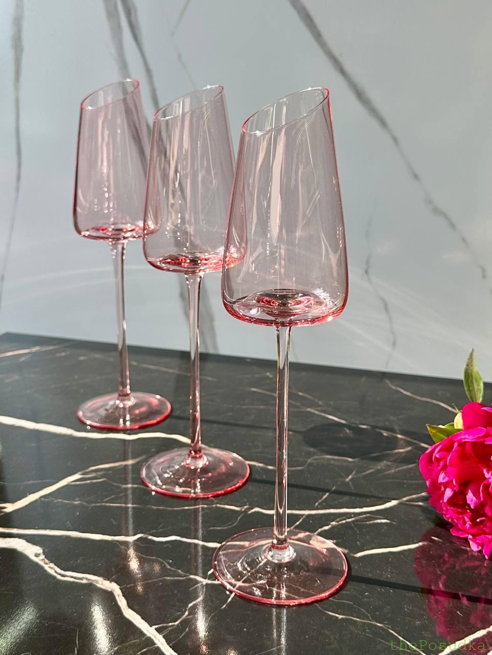 Набір 6 Келихів для Шампанського 200 мл "Пінк-едж" Зображення 1 – thePosudka Набір 6 Келихів для Шампанського 200 мл "Пінк-едж"