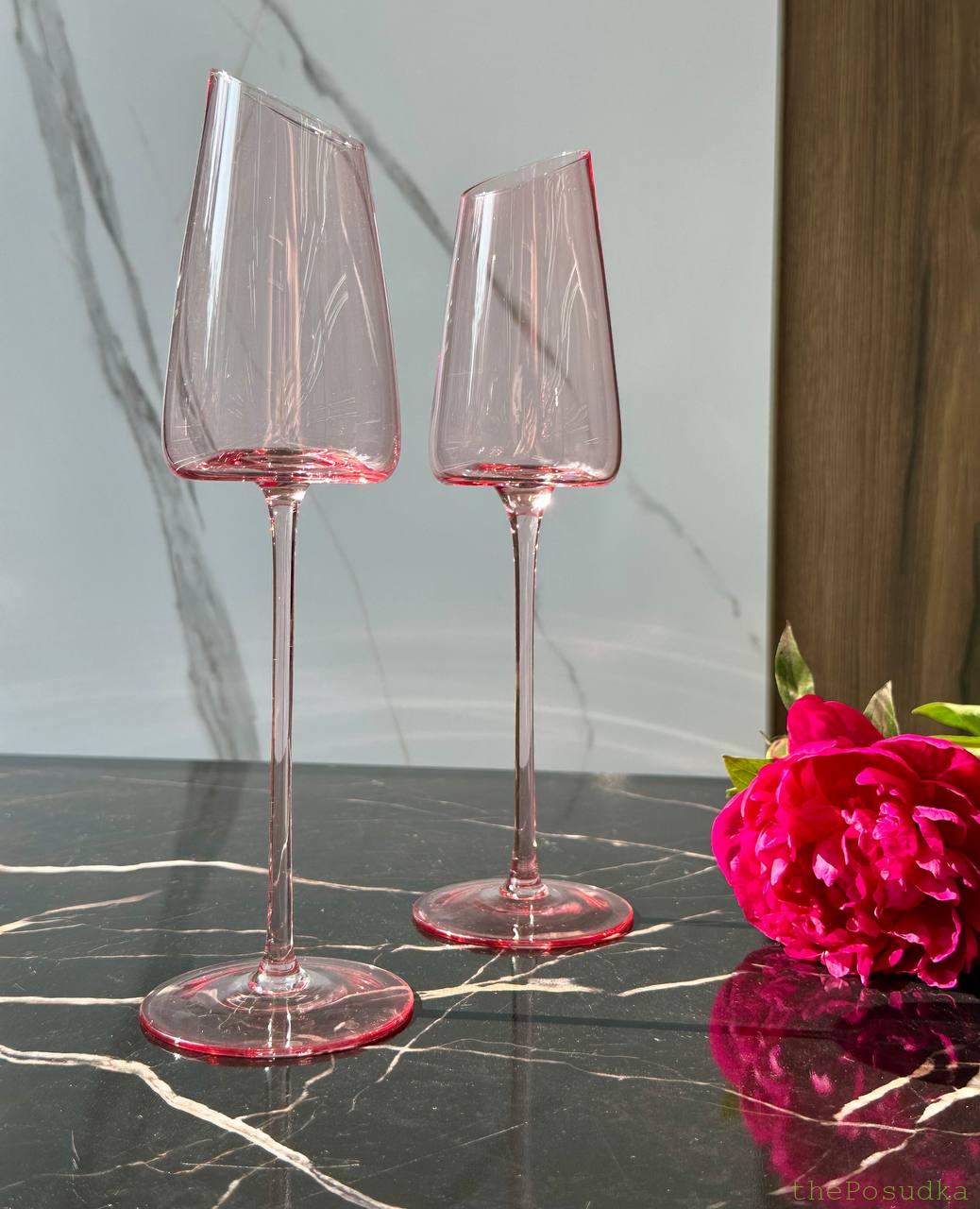 Набір 6 Келихів для Шампанського 200 мл "Пінк-едж" Зображення 4 – thePosudka Набір 6 Келихів для Шампанського 200 мл "Пінк-едж" - Зображення 4