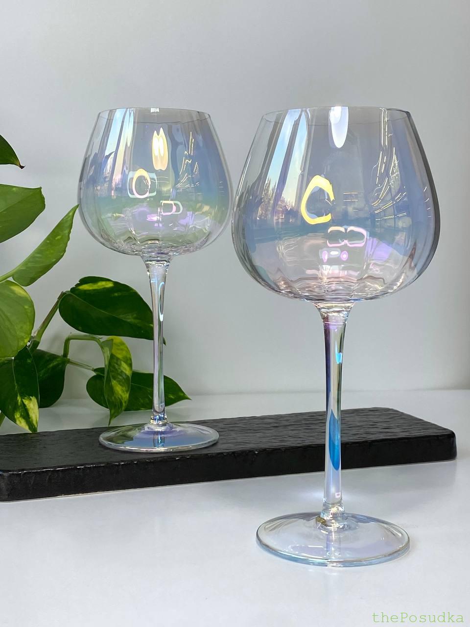 Набір 6 Келихів для Червоного Вина "Веселковіі грані" 440 мл Зображення 8 – thePosudka Набір 6 Келихів для Червоного Вина "Веселковіі грані" 440 мл - Зображення 8