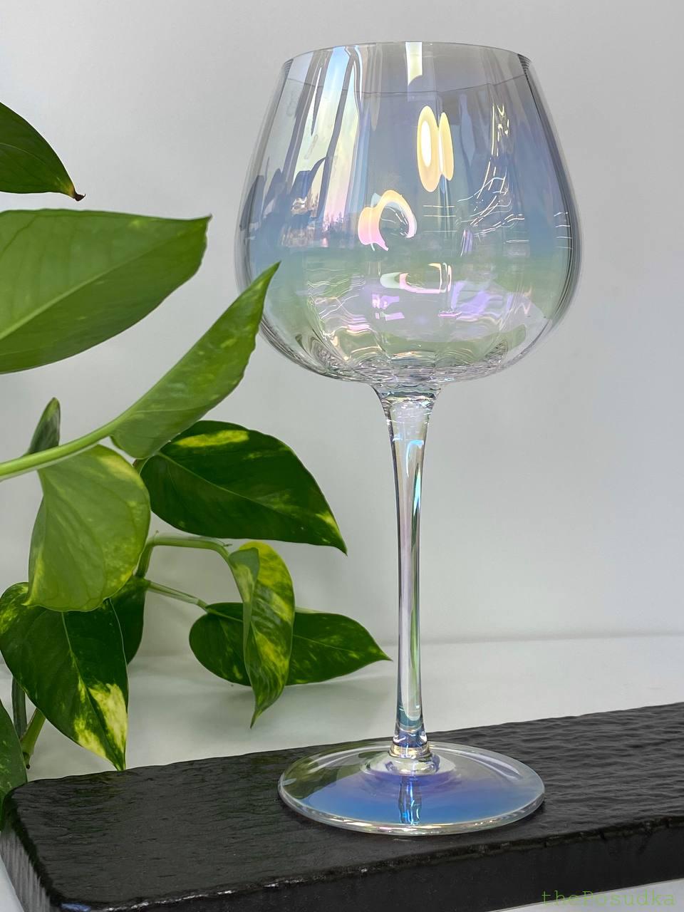 Набір 6 Келихів для Червоного Вина "Веселковіі грані" 440 мл Зображення 2 – thePosudka Набір 6 Келихів для Червоного Вина "Веселковіі грані" 440 мл - Зображення 2