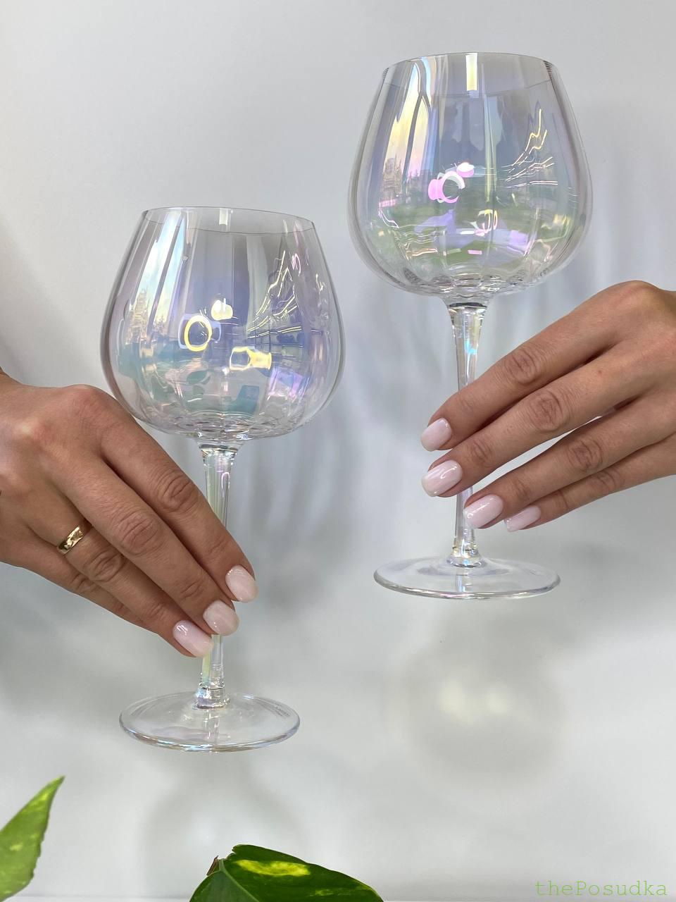 Набір 6 Келихів для Червоного Вина "Веселковіі грані" 440 мл Зображення 6 – thePosudka Набір 6 Келихів для Червоного Вина "Веселковіі грані" 440 мл - Зображення 6