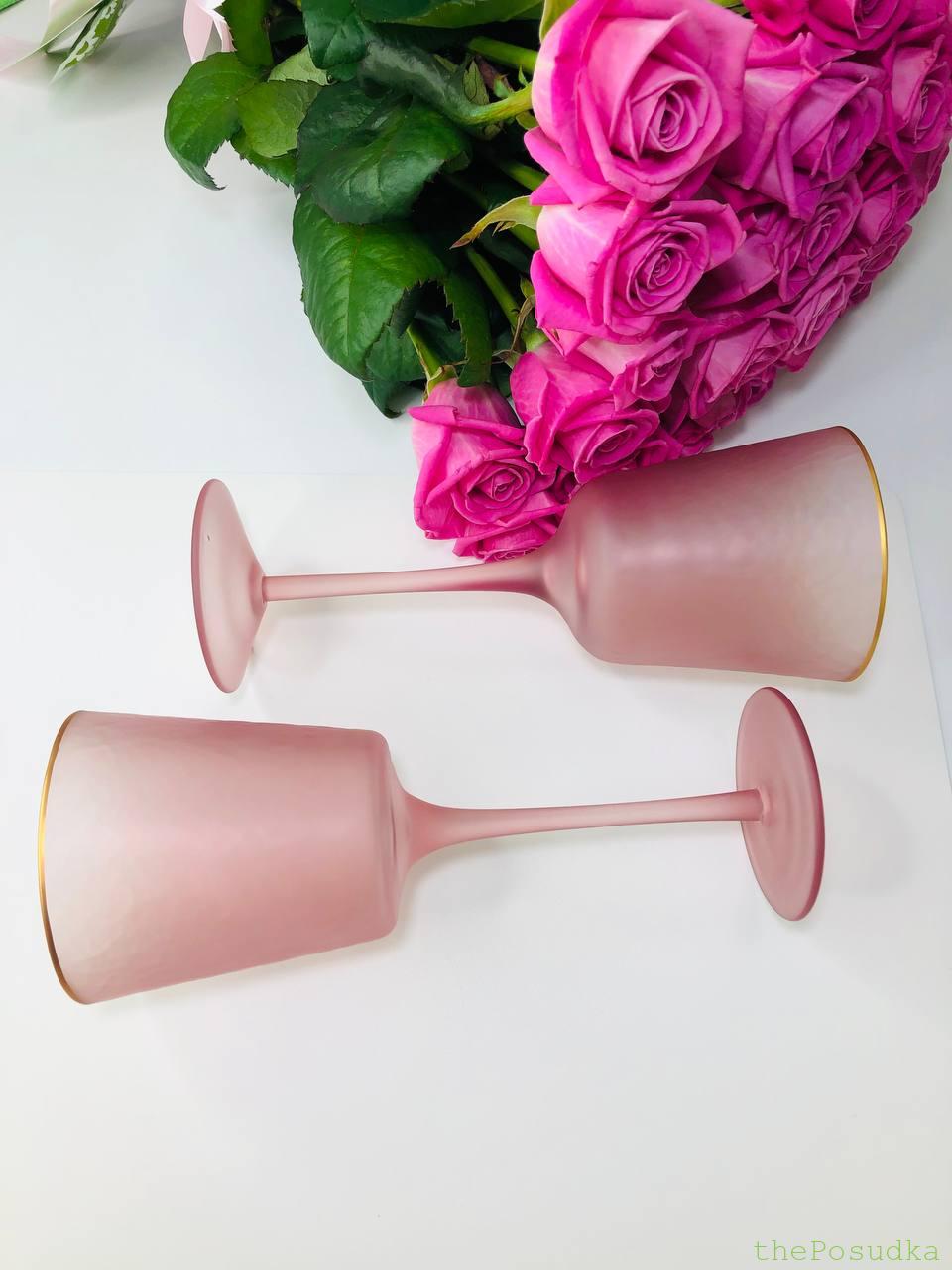 Набір 4 Келихи для Білого Вина "Леді Пінк" 350 мл Зображення 3 – thePosudka Набір 4 Келихи для Білого Вина "Леді Пінк" 350 мл - Зображення 3