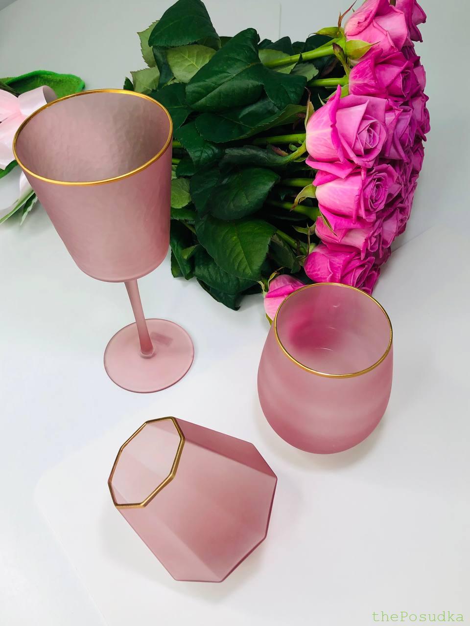 Набір 4 Келихи для Білого Вина "Леді Пінк" 350 мл Зображення 8 – thePosudka Набір 4 Келихи для Білого Вина "Леді Пінк" 350 мл - Зображення 8