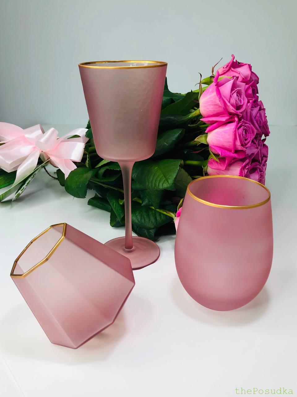 Набір 4 Келихи для Білого Вина "Леді Пінк" 350 мл Зображення 9 – thePosudka Набір 4 Келихи для Білого Вина "Леді Пінк" 350 мл - Зображення 9
