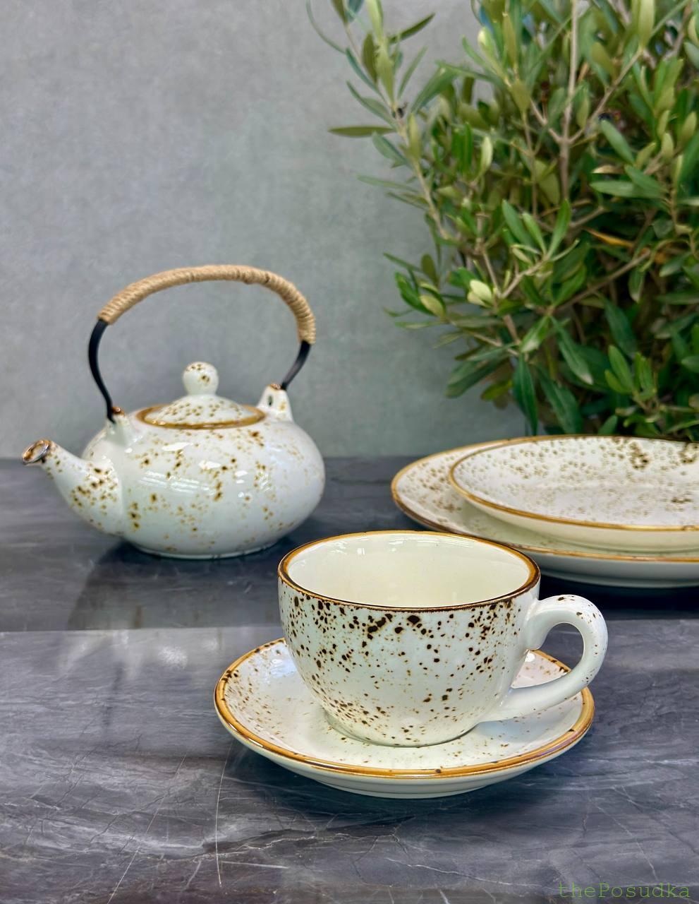 Чашка з блюдцем "Стара Баварія" 240 мл Зображення 1 – thePosudka Чашка з блюдцем "Стара Баварія" 240 мл