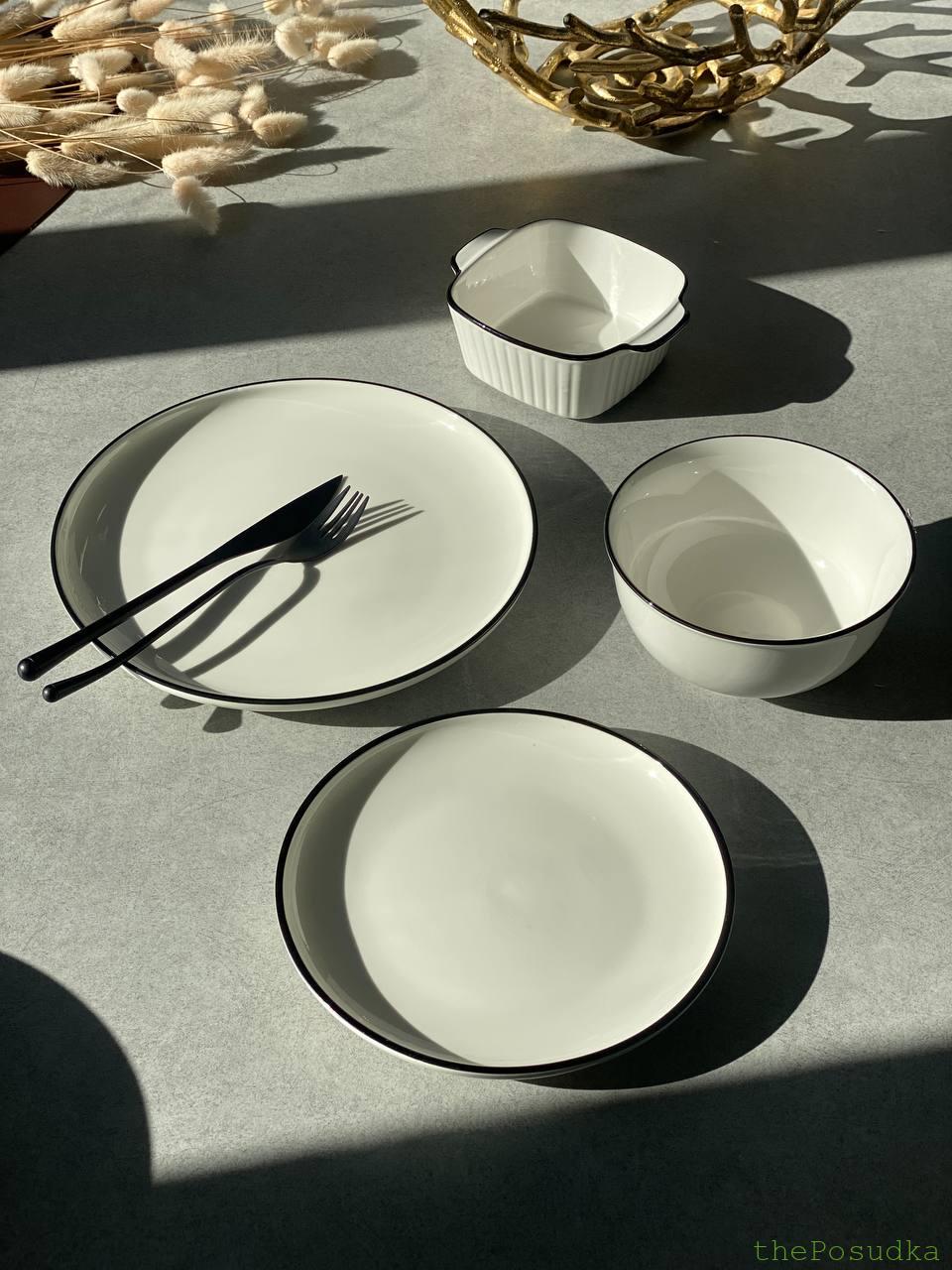 Тарілка підставна "Вінтажна", 20 см Зображення 2 – thePosudka Тарілка підставна "Вінтажна", 20 см - Зображення 2