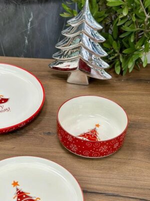 Салатник 15*6,5 см "Різдвяна ялинка", 700 мл