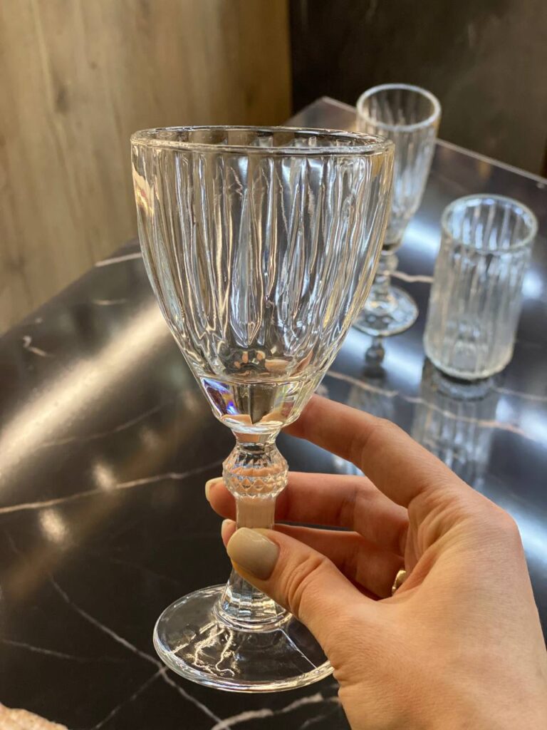 Набір 6 Бокалів для Білого Вина "Маркіза" 200 мл / 250 мл Зображення 4 – thePosudka Набір 6 Бокалів для Білого Вина "Маркіза" 200 мл / 250 мл Зображення 3 – thePosudka