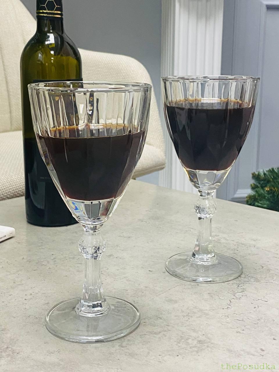 Набір 6 Бокалів для Білого Вина "Маркіза" 200 мл / 250 мл Зображення 2 – thePosudka Набір 6 Бокалів для Білого Вина "Маркіза" 200 мл / 250 мл - Зображення 2