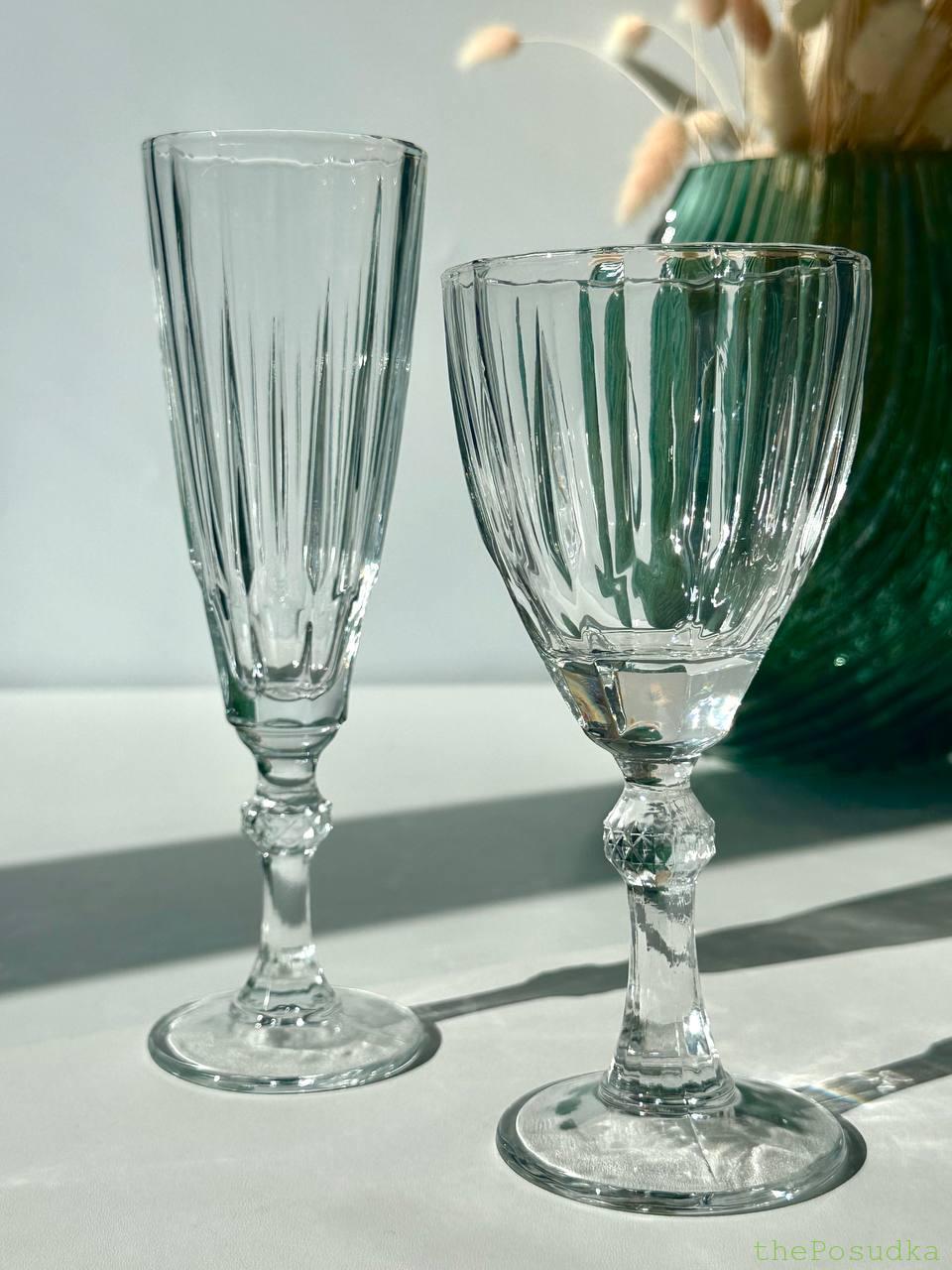 Набір 6 Бокалів для Білого Вина "Маркіза" 200 мл / 250 мл Зображення 3 – thePosudka Набір 6 Бокалів для Білого Вина "Маркіза" 200 мл / 250 мл - Зображення 3