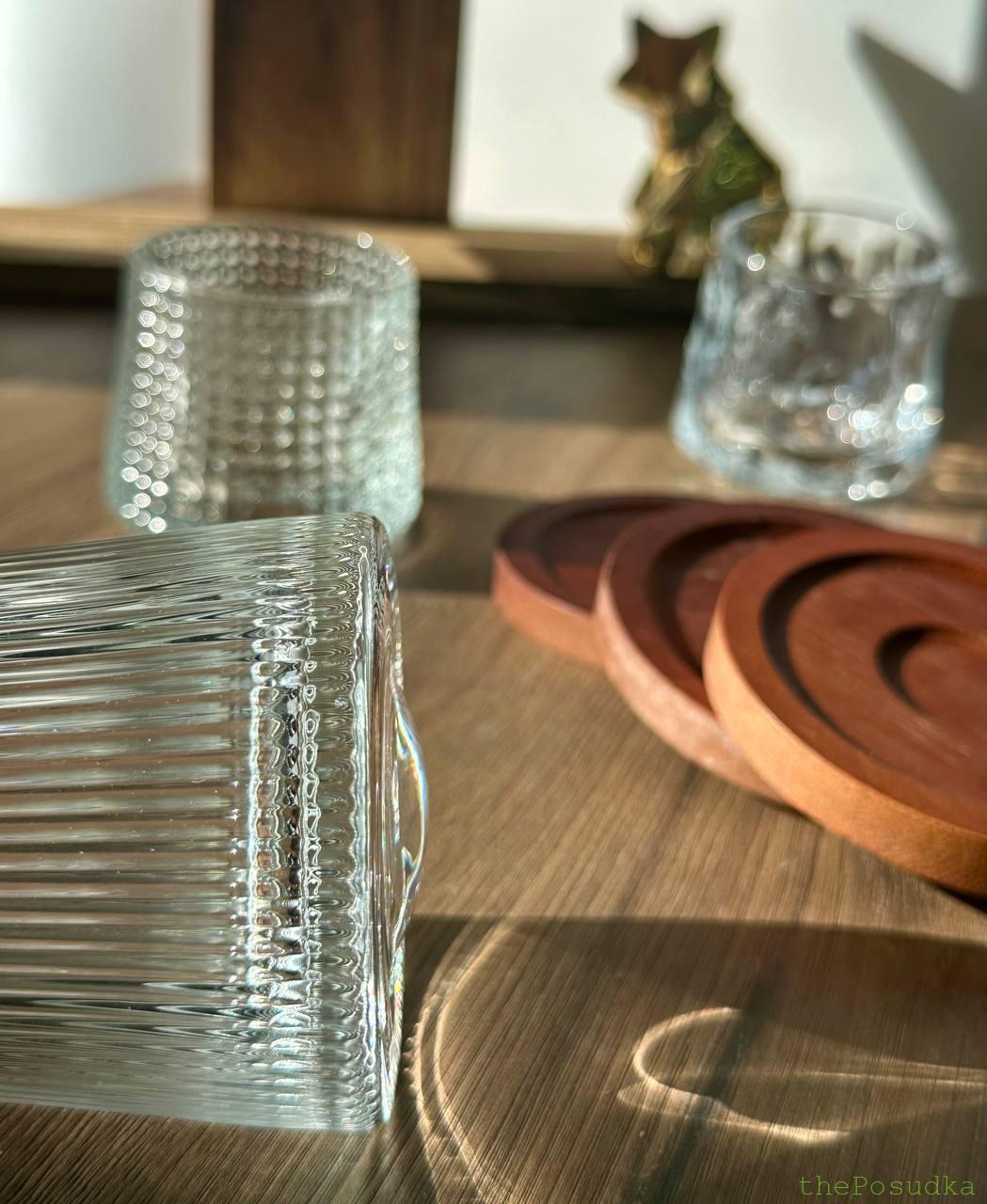 Набір 6 Склянок-дзиґа для Віскі "Страйп-мідл" 170 мл Зображення 4 – thePosudka Набір 6 Склянок-дзиґа для Віскі "Страйп-мідл" 170 мл - Зображення 4