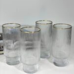 Набір 6 Склянок "Золота лінія" 370 мл