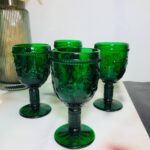 Набір 6 Келихів "Роял" Зелений 250 мл