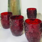 Набір 6 Склянок "Корона" Червоний 250 мл