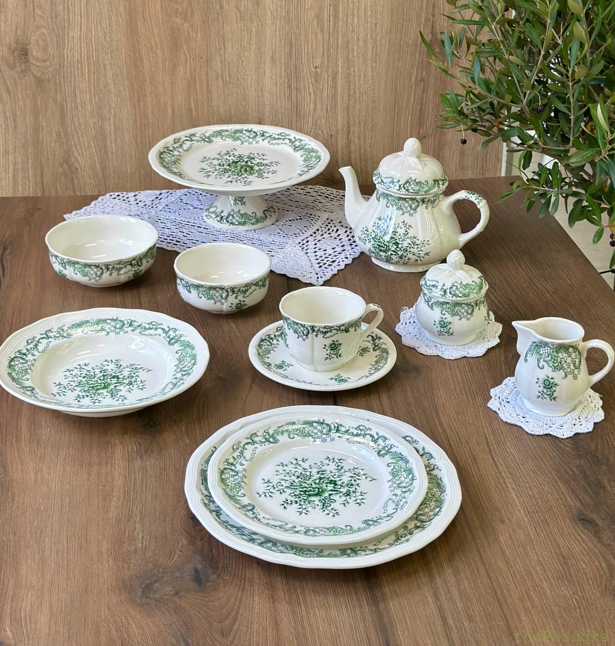 Молочник 200 мл "Гревелінген" Зелений Зображення 2 – thePosudka Молочник 200 мл "Гревелінген" Зелений - Зображення 2