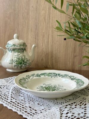 Тарілка Глибока 23*4 см "Гревелінген" Зелена 300 мл