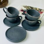 Набір 4 чашоки з блюдцем чай "Шайні-дот", 250 мл