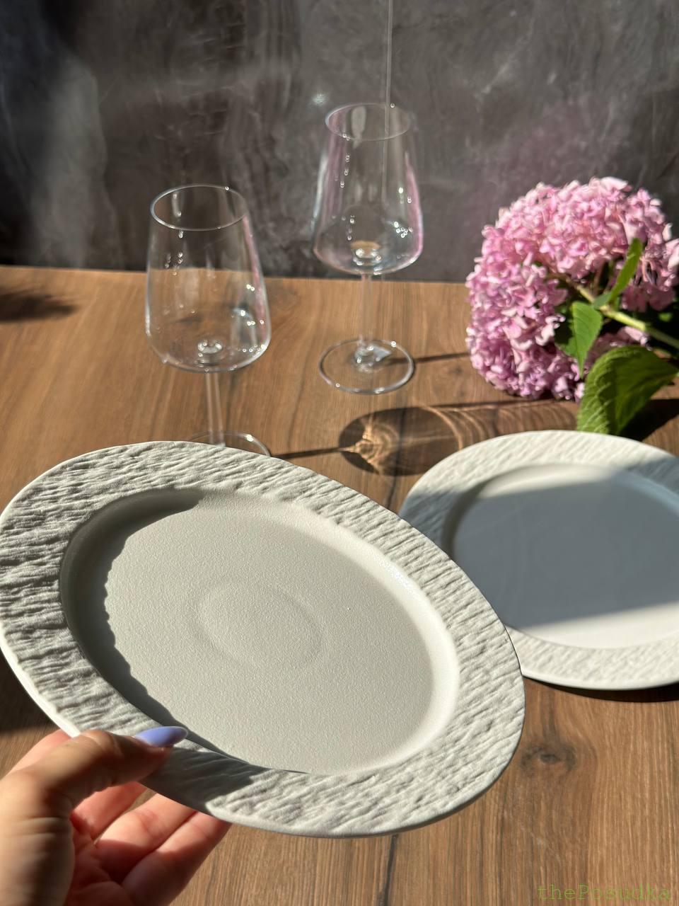 Тарілка обідня "Білий обеліск", 26,5 см Зображення 3 – thePosudka Тарілка обідня "Білий обеліск", 26,5 см - Зображення 3