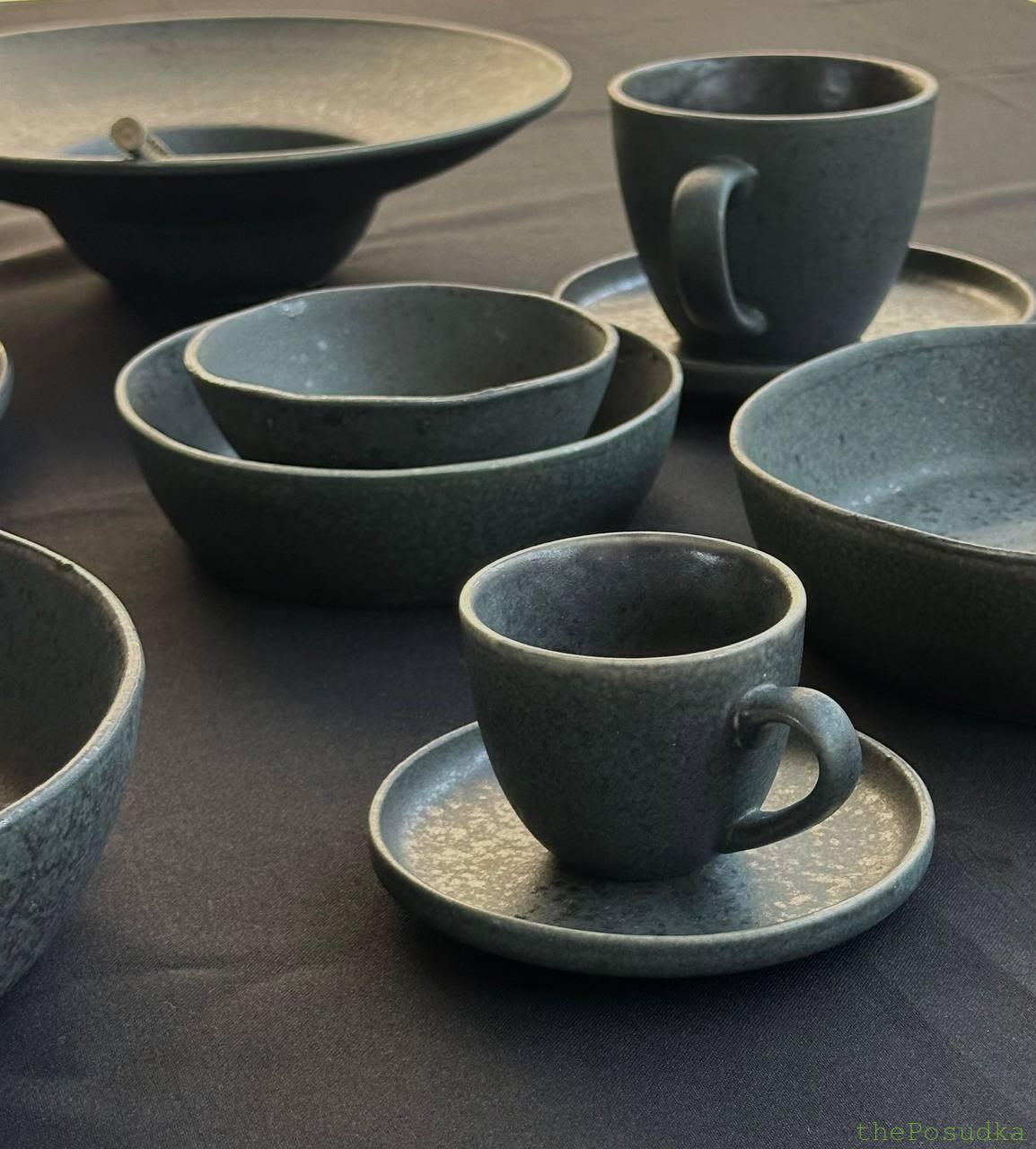 Набір тарілок на 6 персон "Шайні- дот" (18 предметів) Зображення 5 – thePosudka Набір тарілок на 6 персон "Шайні- дот" (18 предметів) - Зображення 5