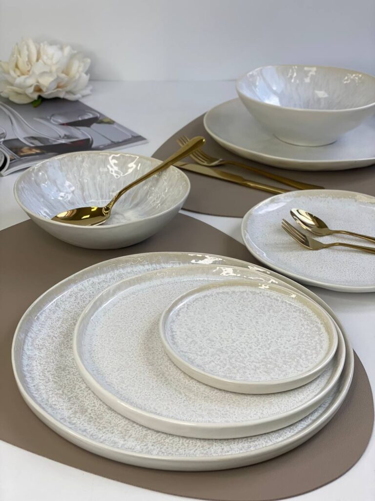 Набір тарілок на 6 персони "Уайт стоун" (12 предметів) Зображення 57 &ndash; thePosudka