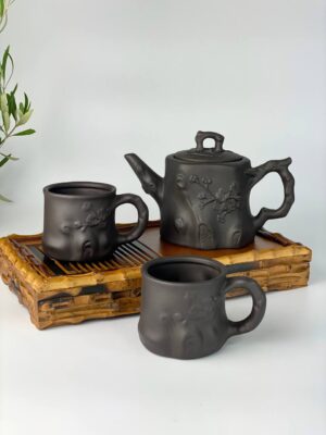 Набір 2 кружки 200 мл і Чайник "Пеньок"