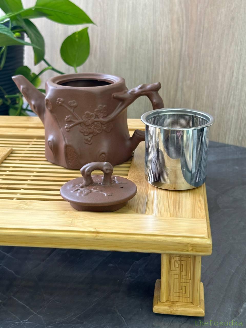 Набір Чайник 400 мл + 2 кружки 200 мл "Пеньок" Зображення 7 – thePosudka Набір Чайник 400 мл + 2 кружки 200 мл "Пеньок" - Зображення 7