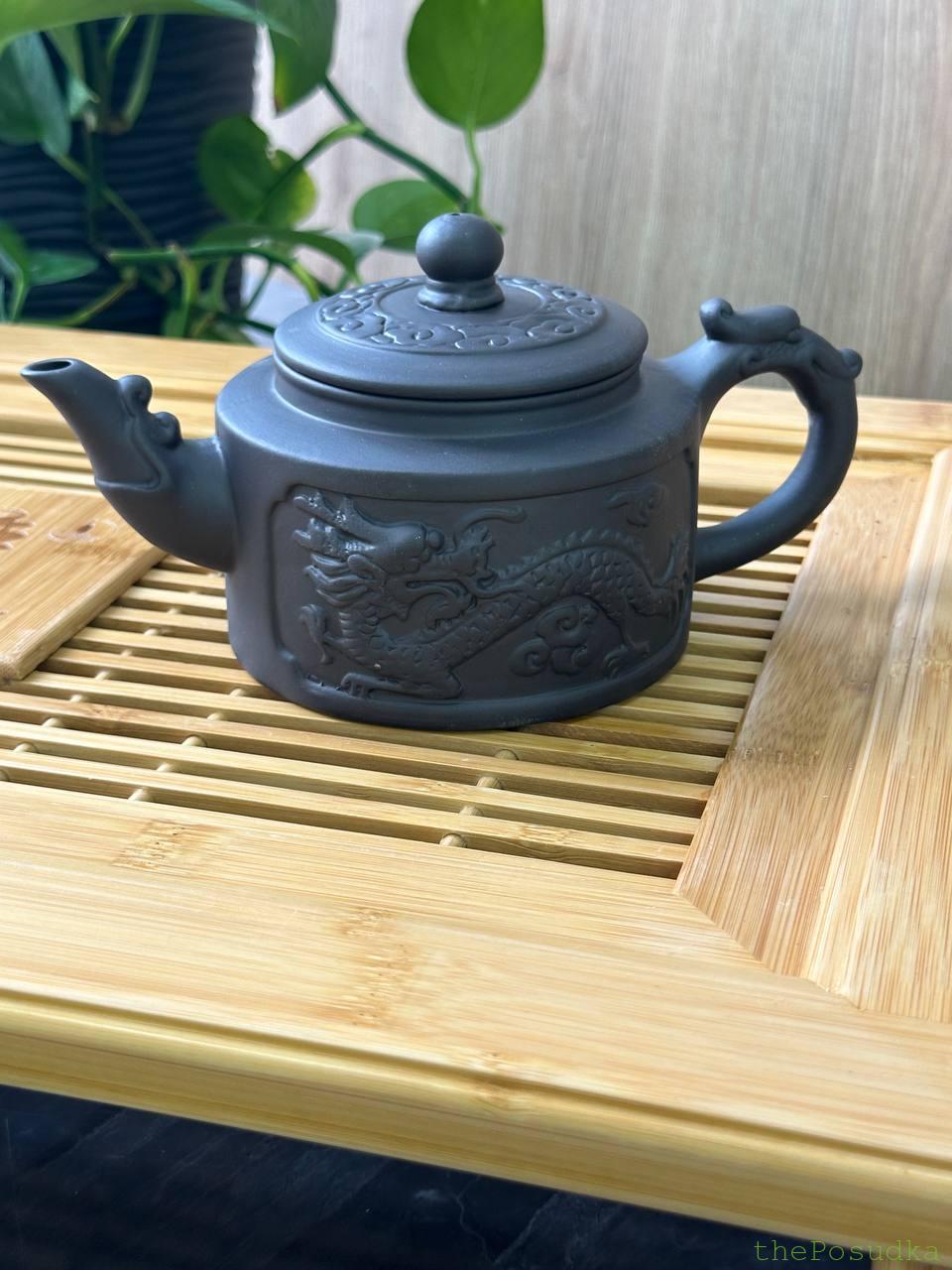 Чайник Глиняний 360 мл "ТЯНЬ-ЛУН - Небесний Дракон" Зображення 3 – thePosudka Чайник Глиняний 360 мл "ТЯНЬ-ЛУН - Небесний Дракон" - Зображення 3