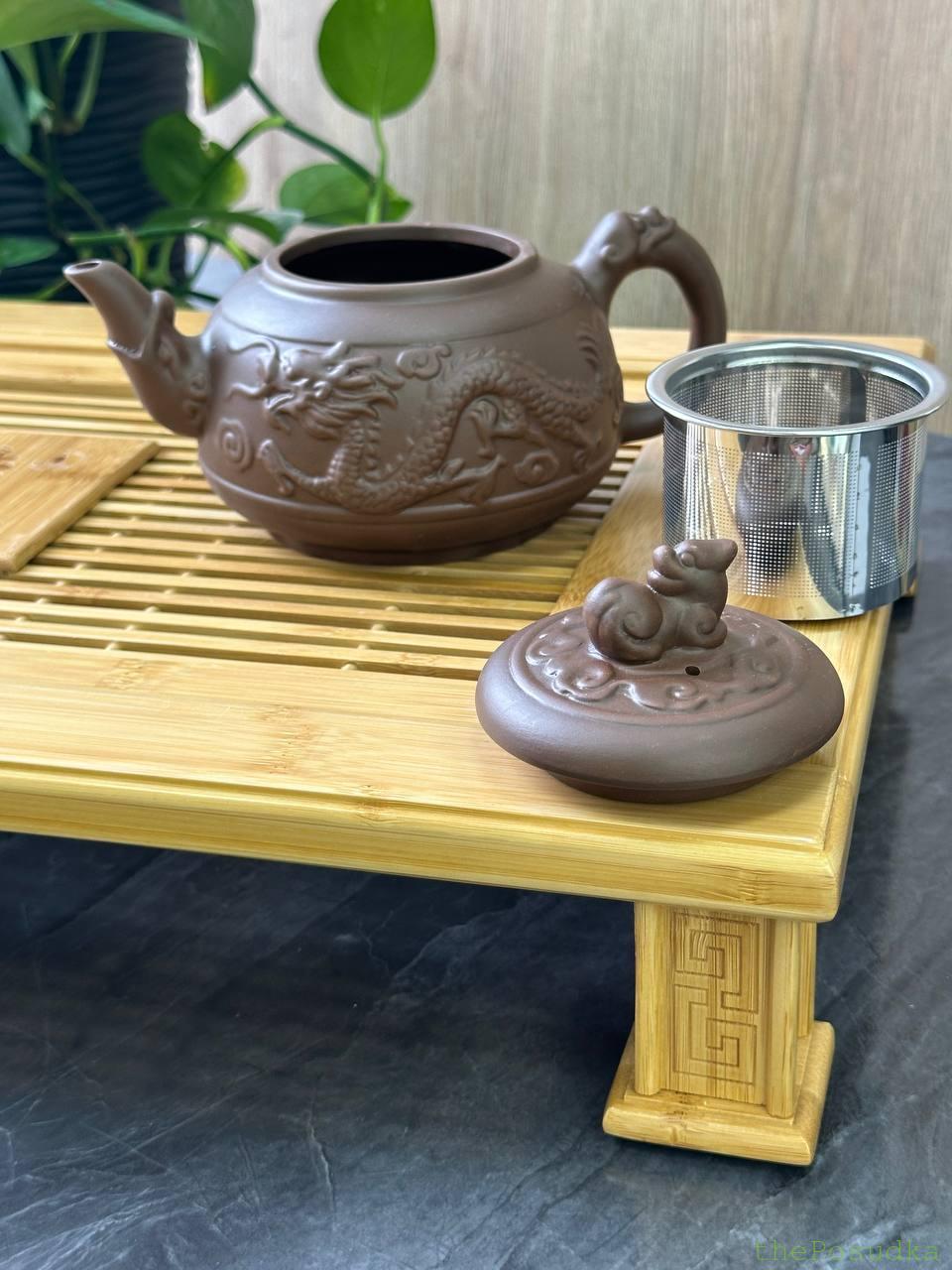 Чайник Глиняний 550 мл "Шень-Лун - Магічний Дракон" Зображення 2 – thePosudka Чайник Глиняний 550 мл "Шень-Лун - Магічний Дракон" - Зображення 2