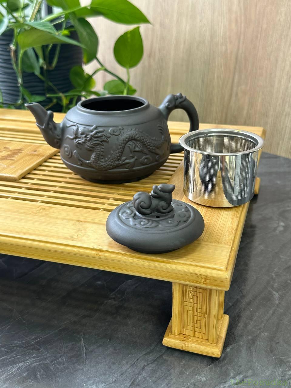 Чайник Глиняний 550 мл "Шень-Лун - Магічний Дракон" Зображення 4 – thePosudka Чайник Глиняний 550 мл "Шень-Лун - Магічний Дракон" - Зображення 4