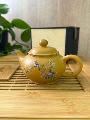 Доставка Посуду в Суми Зображення 6 – thePosudka Чайник Глиняний 200 мл "Квітуча Сакура" + Подарункова Коробка