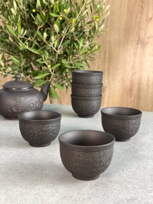 Доставка Посуду в Суми Зображення 3 – thePosudka Набір 6 Піал "Таньга" 160 мл + Подарункова Коробка