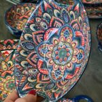 Салатник з ручками  "Мальований", 500 мл