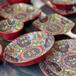 Тарілка глибока, Салатник 20 см "Мальована", 700 мл