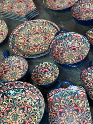 Доставка Посуду в Житомир Зображення 6 – thePosudka Салатник 12*6,5 см "Мальований", 300 мл