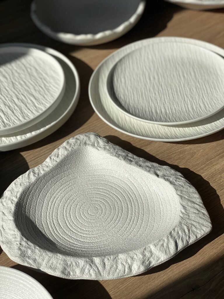 Салатник фігурний 28,5×23,5×2,5 см «Сноу-вайт»