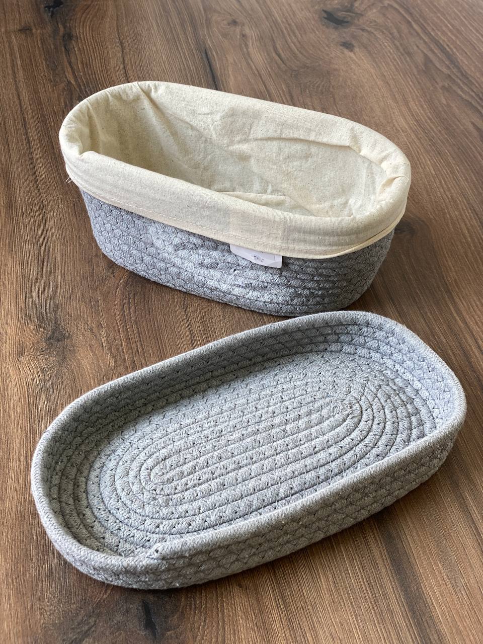 Корзина з кришкою Olens "Булка", 25х15х12 см Зображення 3 – thePosudka Корзина з кришкою Olens "Булка", 25х15х12 см - Зображення 3