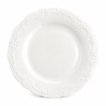Тарілка фарфорова "Вієнна Роуз", 20*2 см / 26*2,5 см