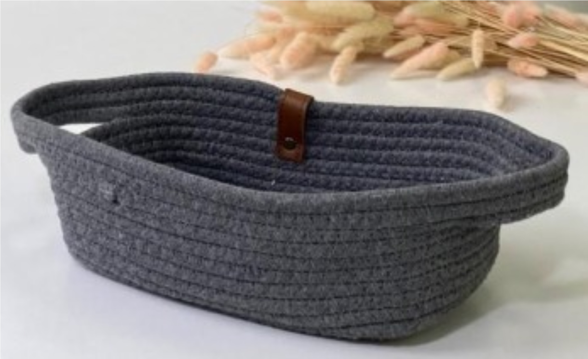 Корзина овальна Olens "Нью Делі", 27х16х8 см Зображення 2 – thePosudka Корзина овальна Olens "Нью Делі", 27х16х8 см - Зображення 2